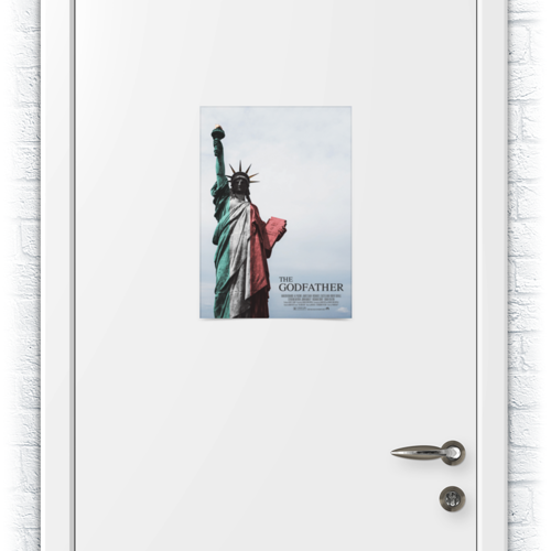 Заказать плакат в Москве. Плакат A3(29.7x42) Статуя Свободы от kino.printio.ru - готовые дизайны и нанесение принтов.