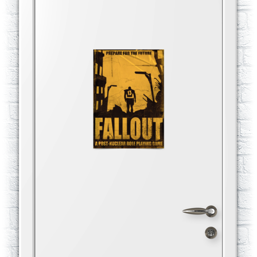 Заказать плакат в Москве. Плакат A3(29.7x42) Fallout от manly94 - готовые дизайны и нанесение принтов.