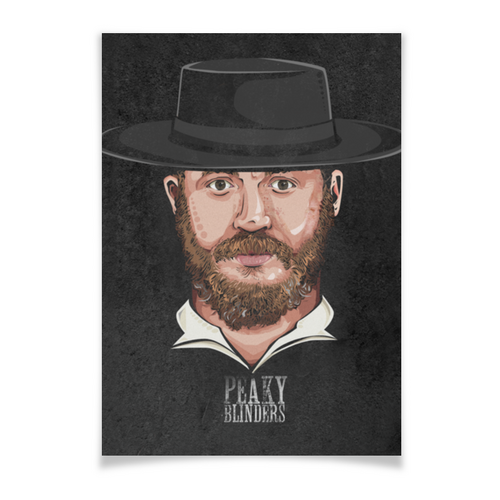 Заказать плакат в Москве. Плакат A3(29.7x42) Острые козырьки / Peaky Blinders от kino.printio.ru - готовые дизайны и нанесение принтов.