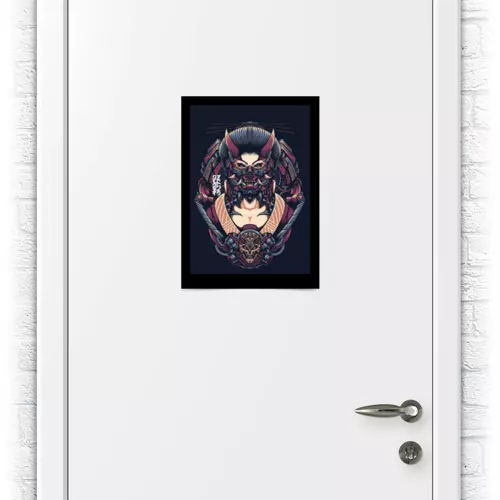 Заказать плакат в Москве. Плакат A3(29.7x42) Демон от YellowCloverShop - готовые дизайны и нанесение принтов.