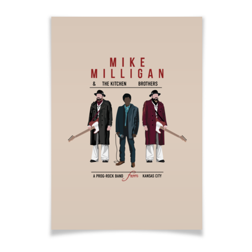Заказать плакат в Москве. Плакат A3(29.7x42) Fargo - Mike Milligan от cherdantcev - готовые дизайны и нанесение принтов.