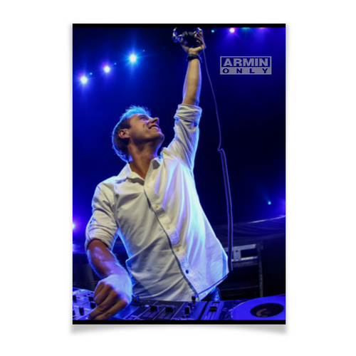 Заказать плакат в Москве. Плакат A3(29.7x42) ARMIN VAN BUUREN от robus - готовые дизайны и нанесение принтов.