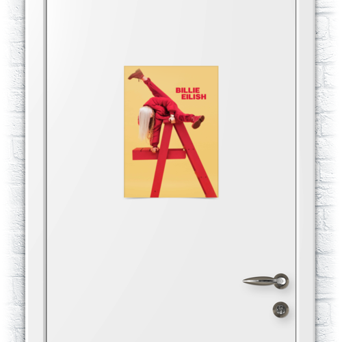 Заказать плакат в Москве. Плакат A3(29.7x42) Billie Eilish от geekbox - готовые дизайны и нанесение принтов.