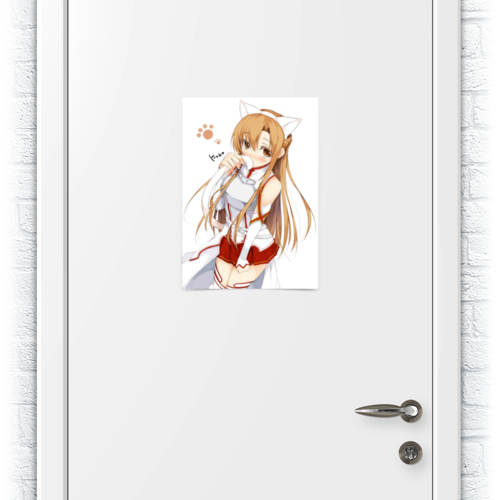 Заказать плакат в Москве. Плакат A3(29.7x42) Sword Art Online: Asuna Poster от difyltv - готовые дизайны и нанесение принтов.