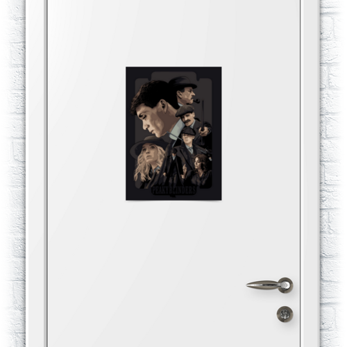 Заказать плакат в Москве. Плакат A3(29.7x42) Острые козырьки / Peaky Blinders от kino.printio.ru - готовые дизайны и нанесение принтов.