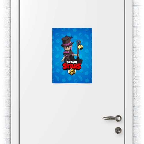 Заказать плакат в Москве. Плакат A3(29.7x42) BRAWL STARS MORTIS от geekbox - готовые дизайны и нанесение принтов.