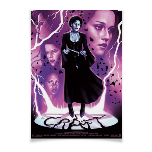 Заказать плакат в Москве. Плакат A3(29.7x42) Колдовство / The Craft от kino.printio.ru - готовые дизайны и нанесение принтов.
