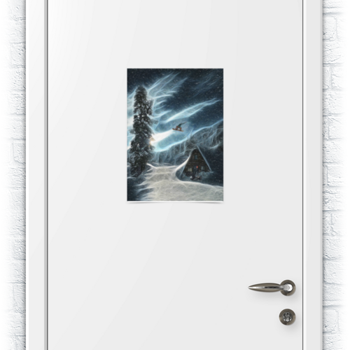 Заказать плакат в Москве. Плакат A3(29.7x42) Сноуборд от oneredfoxstore@gmail.com - готовые дизайны и нанесение принтов.