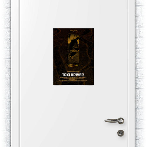 Заказать плакат в Москве. Плакат A3(29.7x42) Таксист / Taxi Driver от kino.printio.ru - готовые дизайны и нанесение принтов.