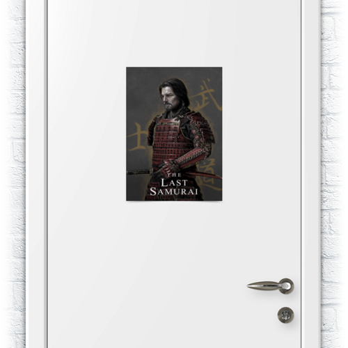 Заказать плакат в Москве. Плакат A3(29.7x42) Последний самурай / The Last Samurai от kino.printio.ru - готовые дизайны и нанесение принтов.