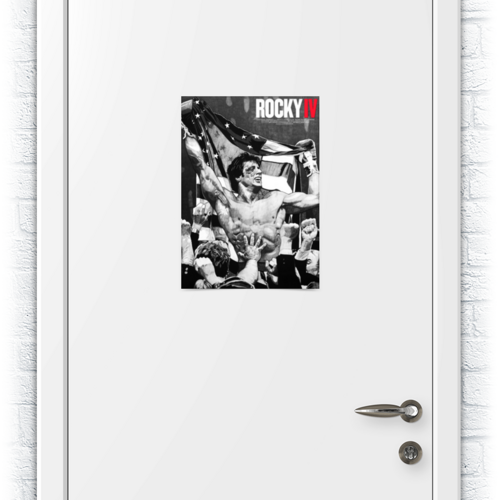 Заказать плакат в Москве. Плакат A3(29.7x42) Рокки 4 / Rocky IV от kino.printio.ru - готовые дизайны и нанесение принтов.
