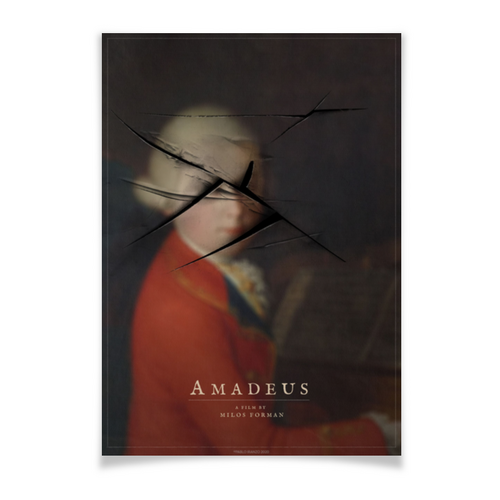 Заказать плакат в Москве. Плакат A3(29.7x42) Амадей / Amadeus от kino.printio.ru - готовые дизайны и нанесение принтов.