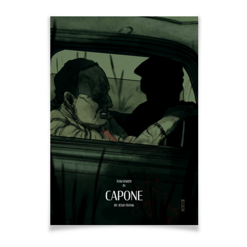 Заказать плакат в Москве. Плакат A3(29.7x42) Лицо со шрамом / Capone от kino.printio.ru - готовые дизайны и нанесение принтов.