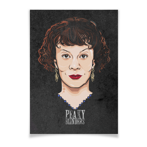 Заказать плакат в Москве. Плакат A3(29.7x42) Острые козырьки / Peaky Blinders от kino.printio.ru - готовые дизайны и нанесение принтов.