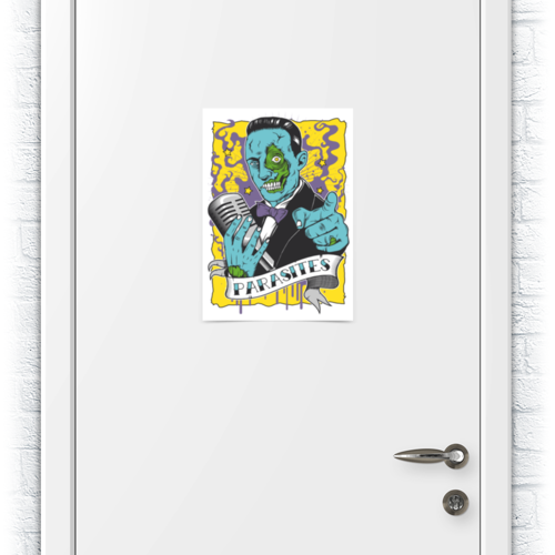 Заказать плакат в Москве. Плакат A3(29.7x42) Zombie от budil - готовые дизайны и нанесение принтов.