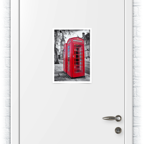 Заказать плакат в Москве. Плакат A3(29.7x42) Лондон, телефонная будка от Leichenwagen - готовые дизайны и нанесение принтов.