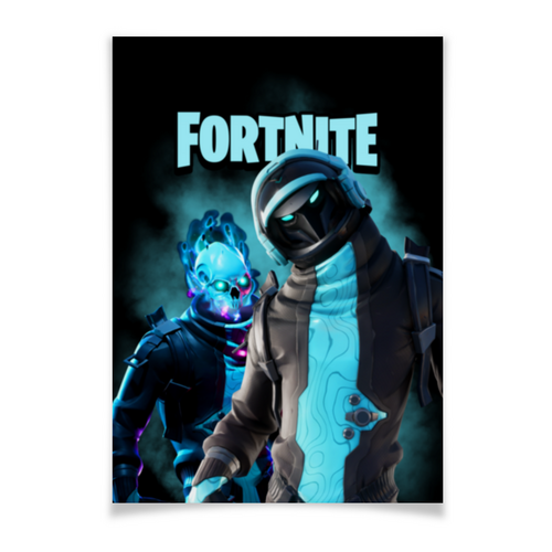 Заказать плакат в Москве. Плакат A3(29.7x42) FORTNITE от geekbox - готовые дизайны и нанесение принтов.