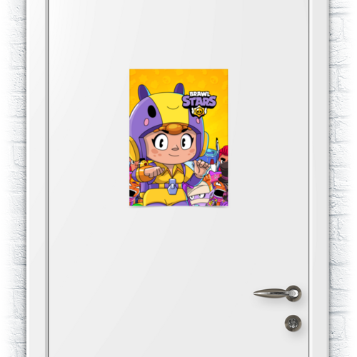 Заказать плакат в Москве. Плакат A3(29.7x42) BRAWL STARS BEA от geekbox - готовые дизайны и нанесение принтов.