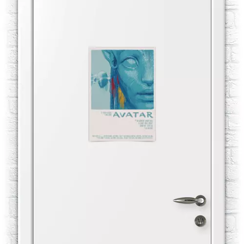 Заказать плакат в Москве. Плакат A3(29.7x42) Аватар / Avatar от kino.printio.ru - готовые дизайны и нанесение принтов.