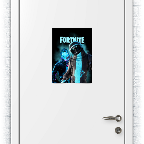 Заказать плакат в Москве. Плакат A3(29.7x42) FORTNITE от geekbox - готовые дизайны и нанесение принтов.