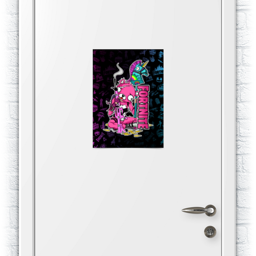 Заказать плакат в Москве. Плакат A3(29.7x42) Fortnite, Cuddle Team Leader от geekbox - готовые дизайны и нанесение принтов.