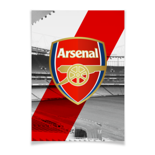 Заказать плакат в Москве. Плакат A3(29.7x42) Arsenal от geekbox - готовые дизайны и нанесение принтов.