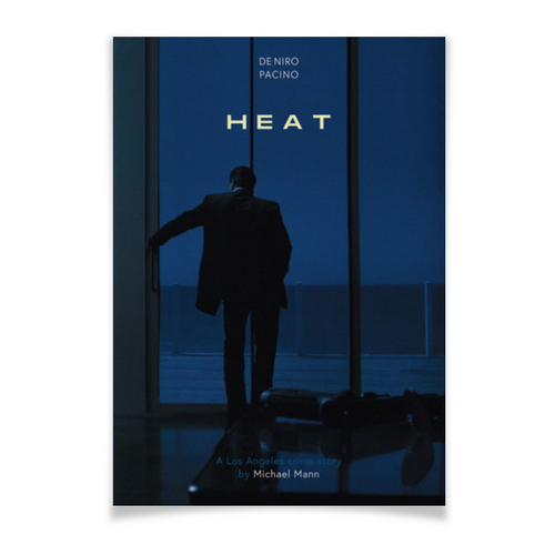 Заказать плакат в Москве. Плакат A3(29.7x42) Схватка / Heat от kino.printio.ru - готовые дизайны и нанесение принтов.