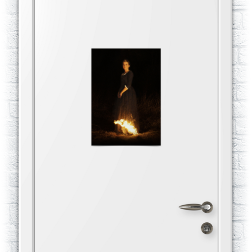 Заказать плакат в Москве. Плакат A3(29.7x42) Портрет девушки в огне / Portrait of Lady on Fire от kino.printio.ru - готовые дизайны и нанесение принтов.