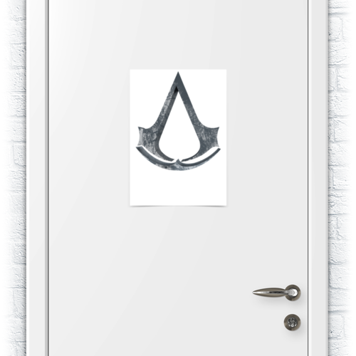 Заказать плакат в Москве. Плакат A3(29.7x42) Assassin’s Creed от GeekFox  - готовые дизайны и нанесение принтов.