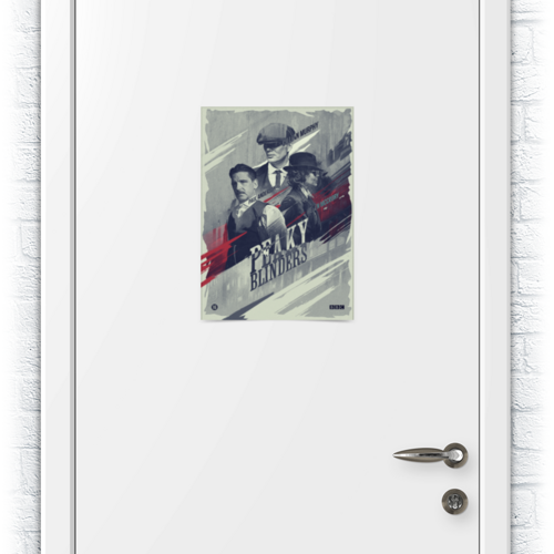 Заказать плакат в Москве. Плакат A3(29.7x42) Острые козырьки / Peaky Blinders от kino.printio.ru - готовые дизайны и нанесение принтов.