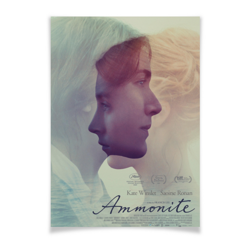 Заказать плакат в Москве. Плакат A3(29.7x42) Аммонит / Ammonite от kino.printio.ru - готовые дизайны и нанесение принтов.