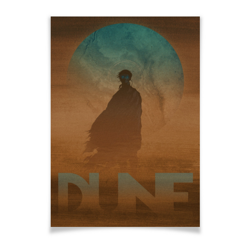 Заказать плакат в Москве. Плакат A3(29.7x42) Дюна / Dune от kino.printio.ru - готовые дизайны и нанесение принтов.