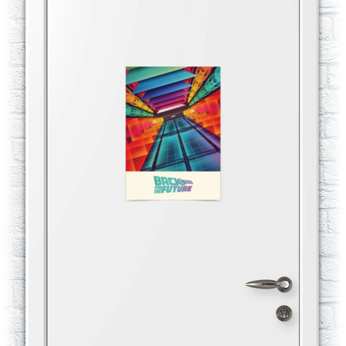 Заказать плакат в Москве. Плакат A3(29.7x42) Назад в будущее / Back to the Future от kino.printio.ru - готовые дизайны и нанесение принтов.