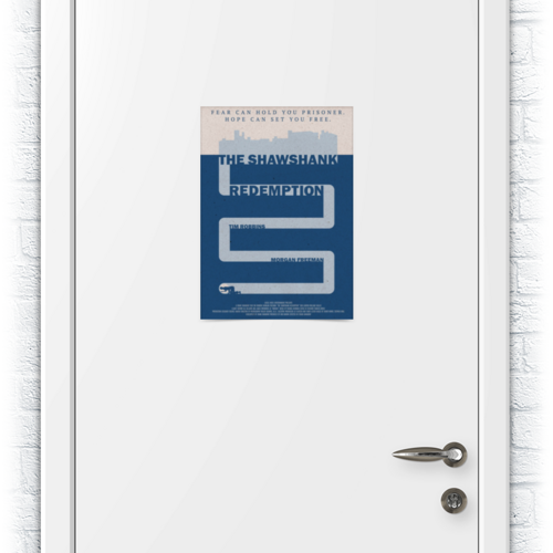 Заказать плакат в Москве. Плакат A3(29.7x42) Побег из Шоушенка / The Shawshank Redemption от kino.printio.ru - готовые дизайны и нанесение принтов.