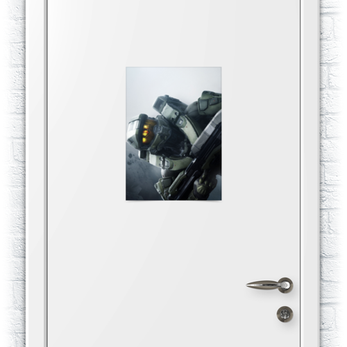 Заказать плакат в Москве. Плакат A3(29.7x42) HALO / Master Chief от crash - готовые дизайны и нанесение принтов.
