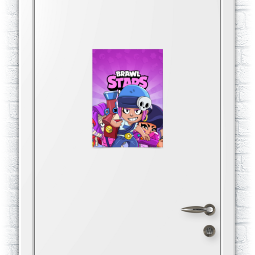 Заказать плакат в Москве. Плакат A3(29.7x42) BRAWL STARS PENNY  от geekbox - готовые дизайны и нанесение принтов.