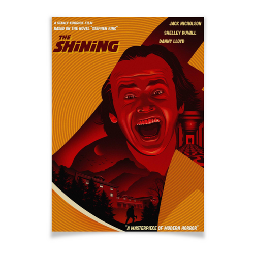Заказать плакат в Москве. Плакат A3(29.7x42) Сияние / The Shining от kino.printio.ru - готовые дизайны и нанесение принтов.