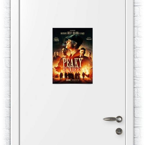 Заказать плакат в Москве. Плакат A3(29.7x42) Острые козырьки / Peaky Blinders от kino.printio.ru - готовые дизайны и нанесение принтов.