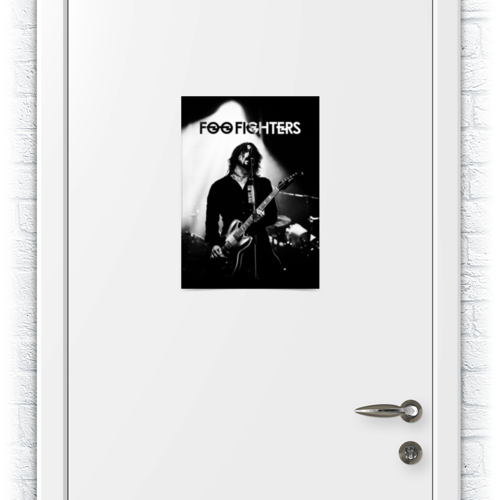 Заказать плакат в Москве. Плакат A3(29.7x42) Foo Fighters от geekbox - готовые дизайны и нанесение принтов.