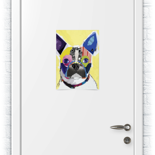 Заказать плакат в Москве. Плакат A3(29.7x42) Собака от Вадим Лаврентьев - готовые дизайны и нанесение принтов.