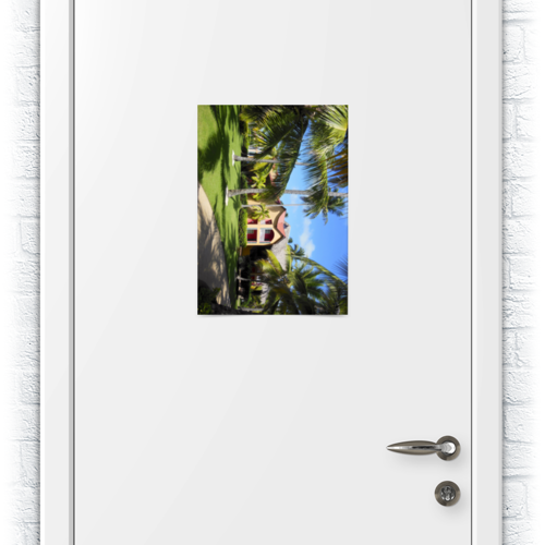 Заказать плакат в Москве. Плакат A3(29.7x42) "Доминикана. Тропический сад" от Marina  - готовые дизайны и нанесение принтов.