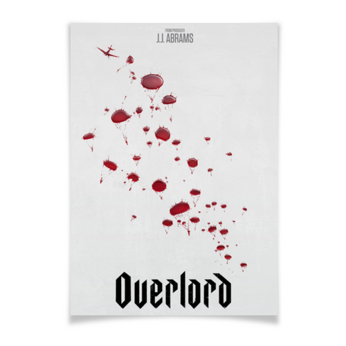 Заказать плакат в Москве. Плакат A3(29.7x42) Оверлорд / Overlord от kino.printio.ru - готовые дизайны и нанесение принтов.