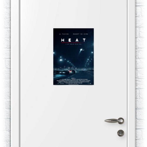 Заказать плакат в Москве. Плакат A3(29.7x42) Схватка / Heat от kino.printio.ru - готовые дизайны и нанесение принтов.