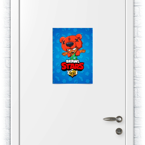 Заказать плакат в Москве. Плакат A3(29.7x42) BRAWL STARS NITA от geekbox - готовые дизайны и нанесение принтов.