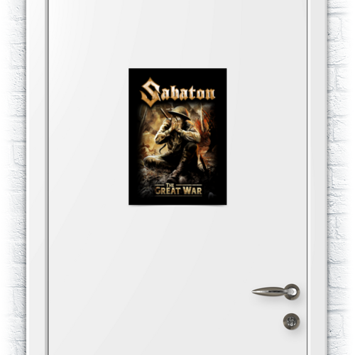 Заказать плакат в Москве. Плакат A3(29.7x42) Sabaton от geekbox - готовые дизайны и нанесение принтов.
