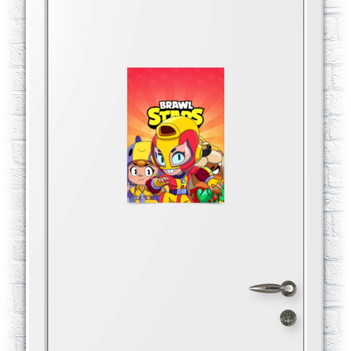 Заказать плакат в Москве. Плакат A3(29.7x42) BRAWL STARS MAX от geekbox - готовые дизайны и нанесение принтов.