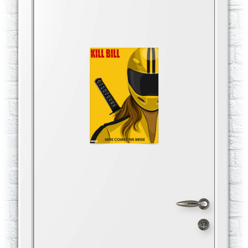 Заказать плакат в Москве. Плакат A3(29.7x42) Убить Билла / Kill Bill от kino.printio.ru - готовые дизайны и нанесение принтов.