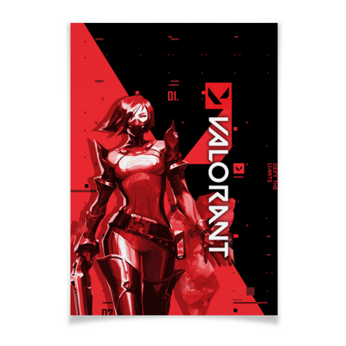 Заказать плакат в Москве. Плакат A3(29.7x42) VALORANT VIPER от geekbox - готовые дизайны и нанесение принтов.
