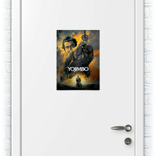 Заказать плакат в Москве. Плакат A3(29.7x42) Телохранитель / Yojinbo от kino.printio.ru - готовые дизайны и нанесение принтов.