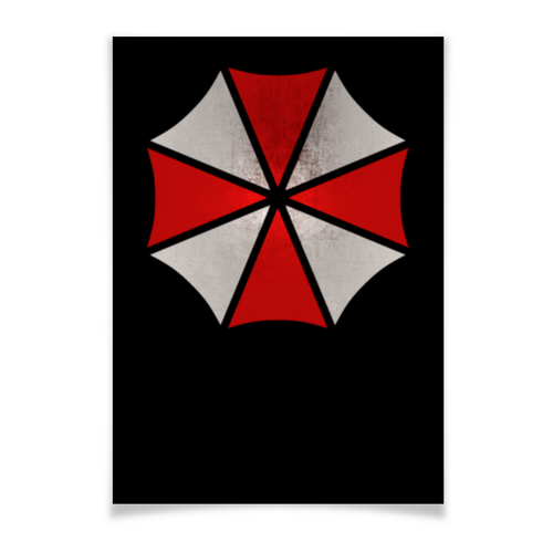 Заказать плакат в Москве. Плакат A3(29.7x42) Umbrella от GeekFox  - готовые дизайны и нанесение принтов.